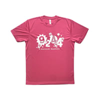 オリジナル ロゴTシャツ（ピンク×白）