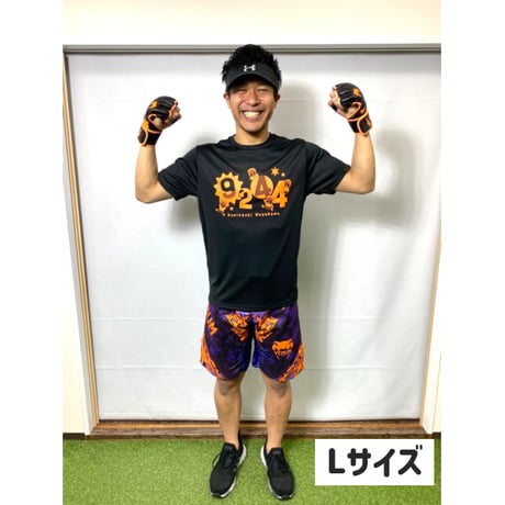 オリジナル ロゴTシャツ（黒×オレンジ）