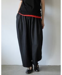 ※再入荷 MITTAN / さざ波大麻パンツ 2 <黒>
