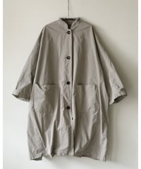 R&D.M.Co- / GARMENT DYE OVERSIZED COAT <gray>
