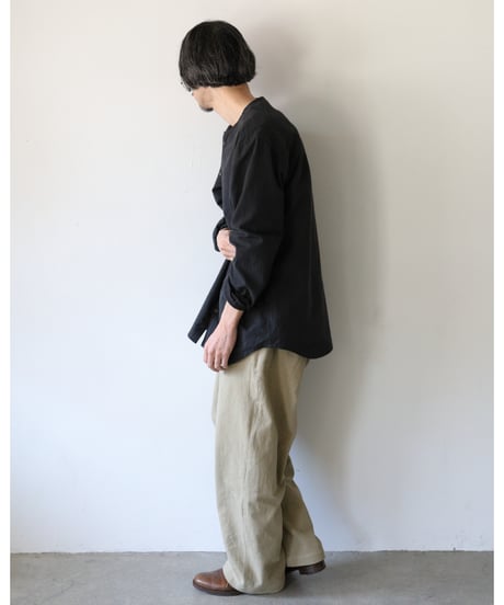 kläuse / Loose Fitting Tapered Trousers “Wide2”  <beige>