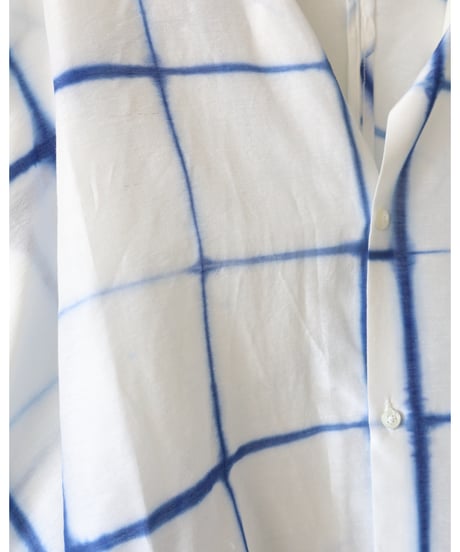 quitan / KAFTAN SHIRT - Itajime Dye <itajime>