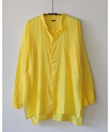 quitan / KAFTAN SHIRT - Jamdani Heart <lemon>