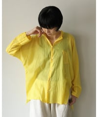 quitan / KAFTAN SHIRT - Jamdani Heart <lemon>