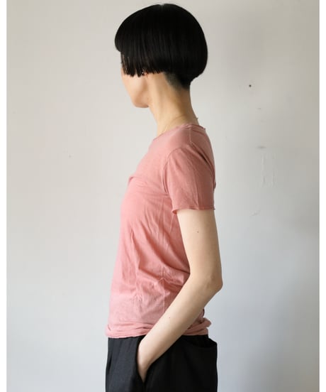RIG / ケイト半袖Tシャツ <灰赤ムラサキ>