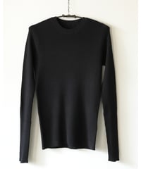 TORICI/ スビンリブセーター <black>