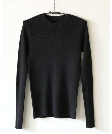 TORICI/ スビンリブセーター <black>