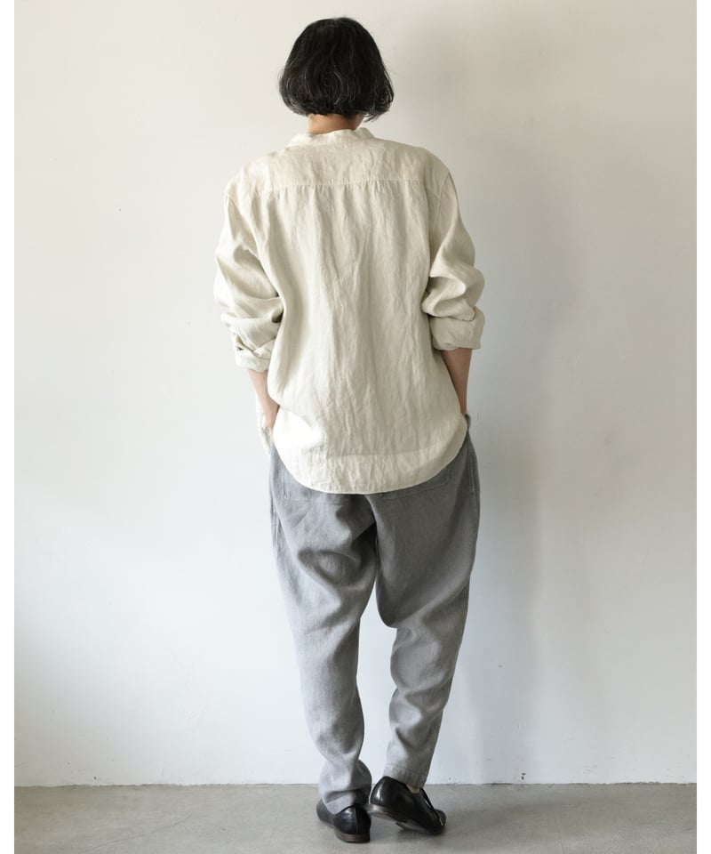 MITTAN / 大麻ロングパンツ 厚 <薄炭> | AUTHOR MITTAN / 大麻ロングパンツ 厚 <薄炭> | AUTHOR