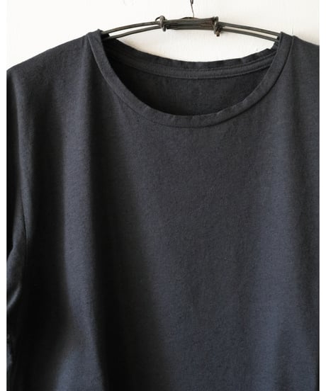 ※再入荷 MITTAN / OC大麻天竺半袖 <墨黒>