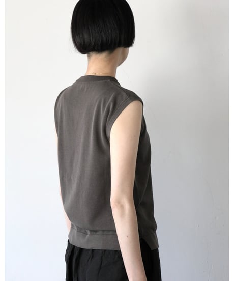 TORICI / アイスノースリーブセーター <ahs brown>