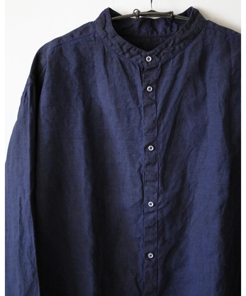 MITTAN 大麻シャツ3 美品 size3 柿渋×墨 MITTAN / 大麻シャツ 3 <インディゴ × 柿渋> | AUTHOR