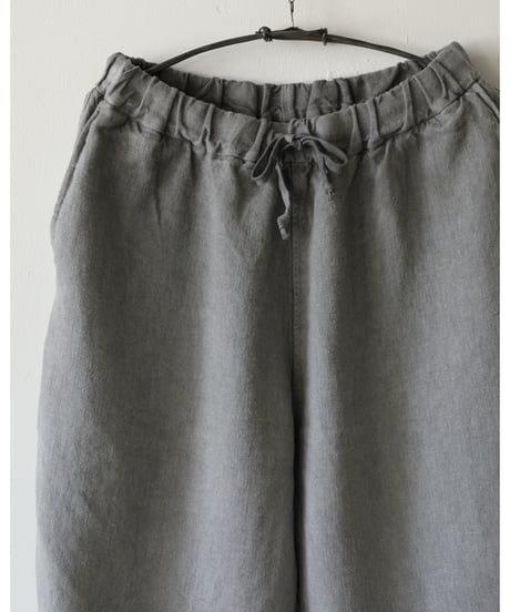 ※再入荷 MITTAN / 大麻ロングパンツ 厚 <薄灰>