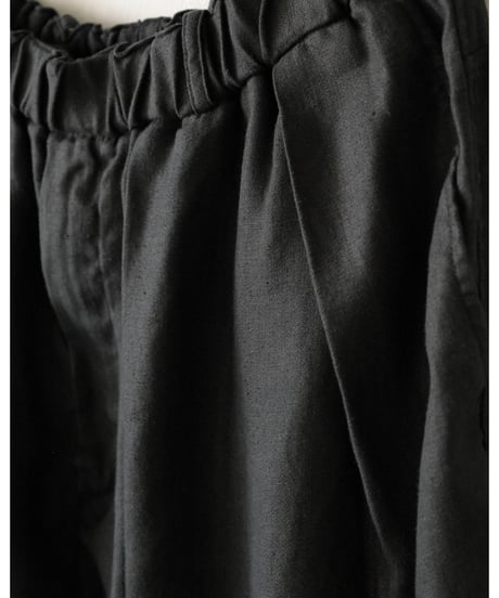 ※再入荷 MITTAN / さざ波大麻パンツ 2 <黒>
