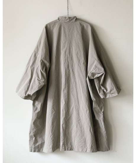 R&D.M.Co- / GARMENT DYE OVERSIZED COAT <gray>