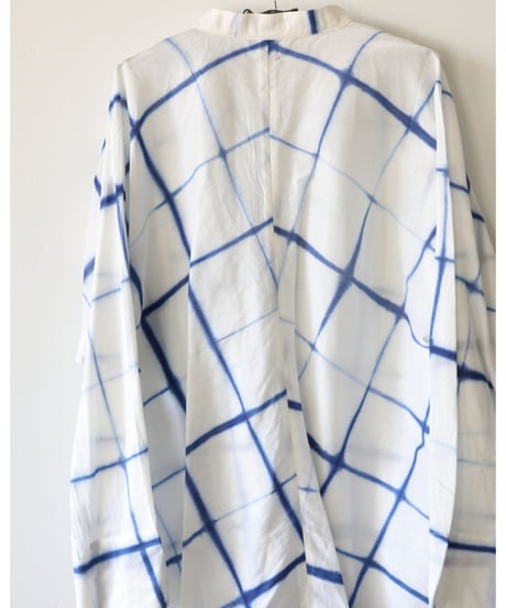quitan / KAFTAN SHIRT - Itajime Dye <itajime>