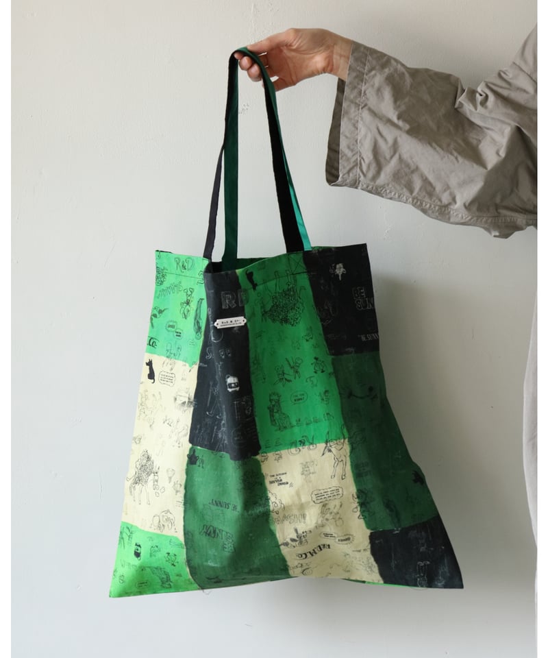 オールドマンズテーラー MOSAIC GRAFFITI TOTE BAG MOSAIC GRAFFITI