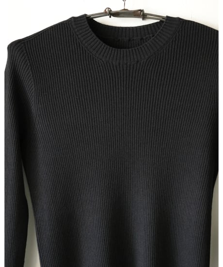 TORICI/ スビンリブセーター <black>