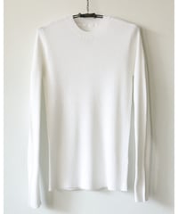 TORICI/ スビンリブセーター <white>