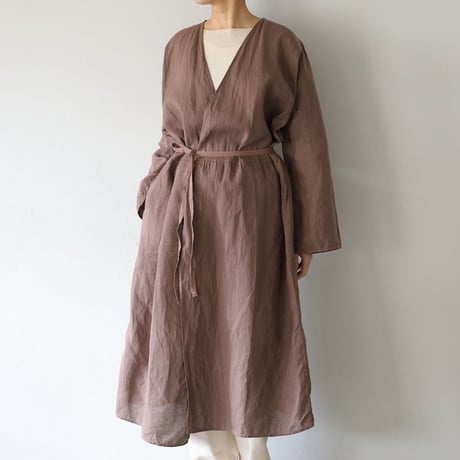 美品 PUTUMAYO プトマヨ ていたい Aラインワンピース コラボ エンジ 