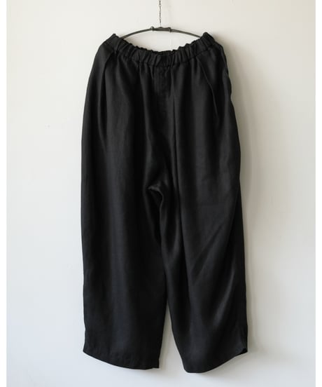 ※再入荷 MITTAN / さざ波大麻パンツ 2 <黒>