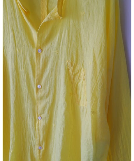 quitan / KAFTAN SHIRT - Jamdani Heart <lemon>