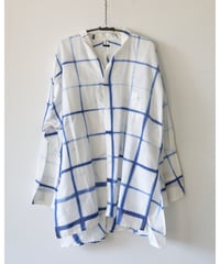 quitan / KAFTAN SHIRT - Itajime Dye <itajime>