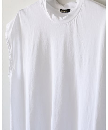 R&D.M.Co- / TWISTED FRENCH SLEEVE SHIRT <white>
