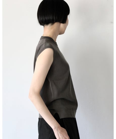 TORICI / アイスノースリーブセーター <ahs brown>