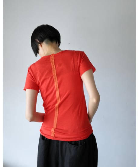 RIG / ケイト半袖Tシャツ <朱赤>