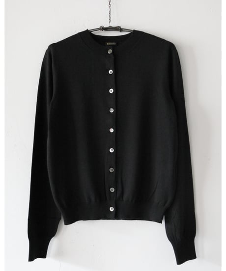 R&D.M.Co- / M.W.C CREW NECK CARDIGAN <black>
