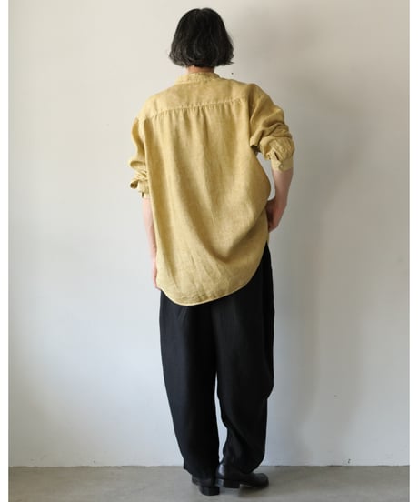 ※再入荷 MITTAN / さざ波大麻パンツ 2 <黒>