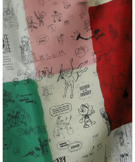 R&D.M.Co- / MOSAIC GRAFFITI SCARF