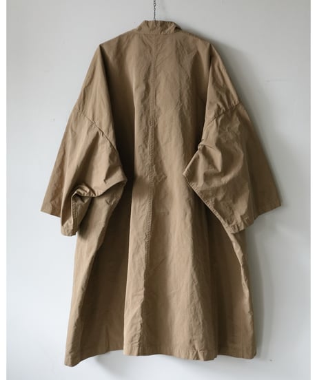 R&D.M.Co- / GARMENT DYE OVERSIZED COAT <beige>