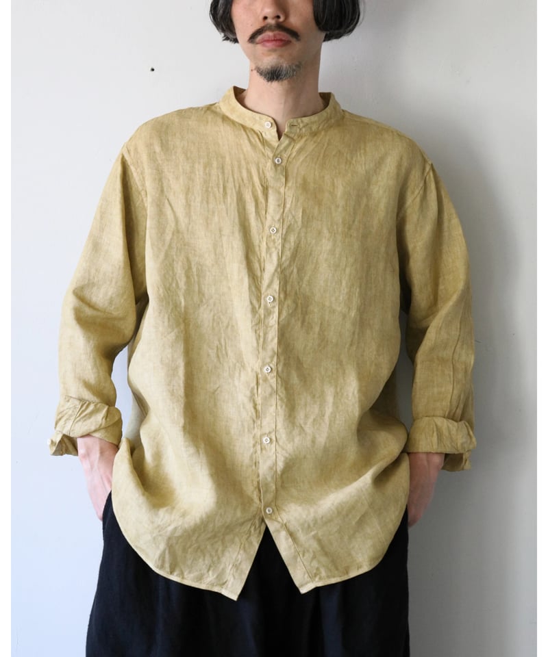 MITTAN やわらか大麻ビッグシャツ 柿渋×ベンガラ 3 MITTAN やわらか大麻ビッグシャツ 柿渋×ベンガラ 3 - メルカリ