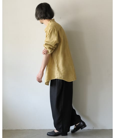 ※再入荷 MITTAN / さざ波大麻パンツ 2 <黒>