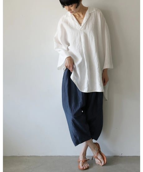 quitan / MARINIÈRE BLOUSE <white>