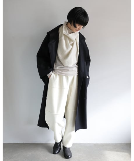 MITTAN / ウールブランケットパンツ <白>