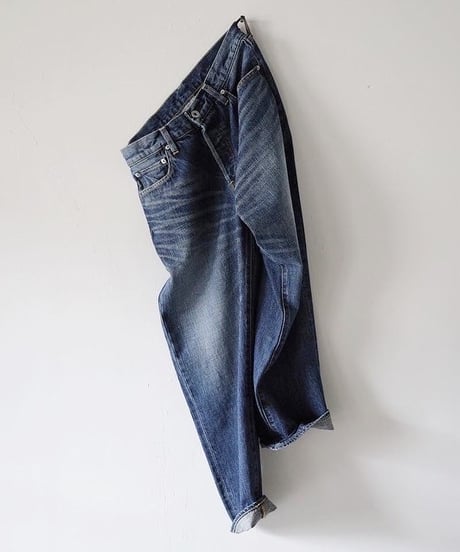 R&D.M.Co- / STRAIGHT DENIM PANTS (VINTAGE LIKE) <Indigo>