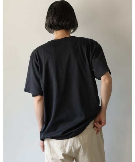 ※再入荷 MITTAN / OC大麻天竺半袖 <墨黒>