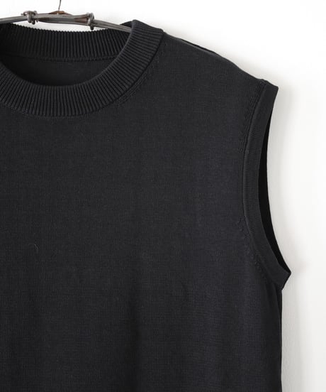 TORICI / アイスノースリーブセーター <black>