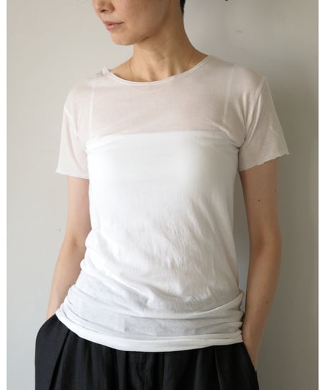 RIG / ケイト半袖Tシャツ <白>