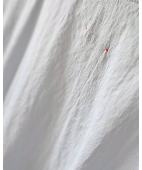 quitan / YORBA TOP - cotton khadi with pompom <tint>