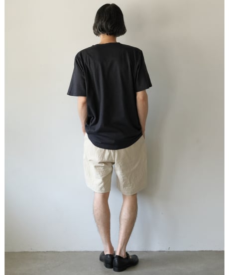 ※再入荷 MITTAN / OC大麻天竺半袖 <墨黒>
