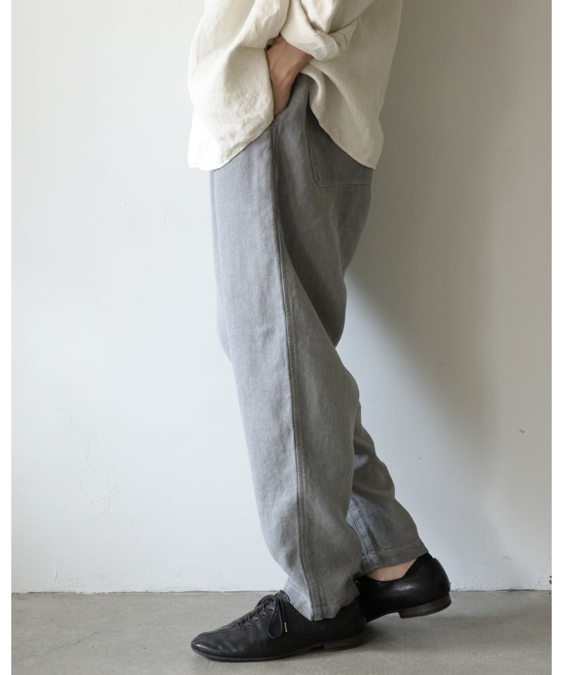 MITTAN　大麻パンツ　薄灰　3　新品 MITTAN 大麻パンツ