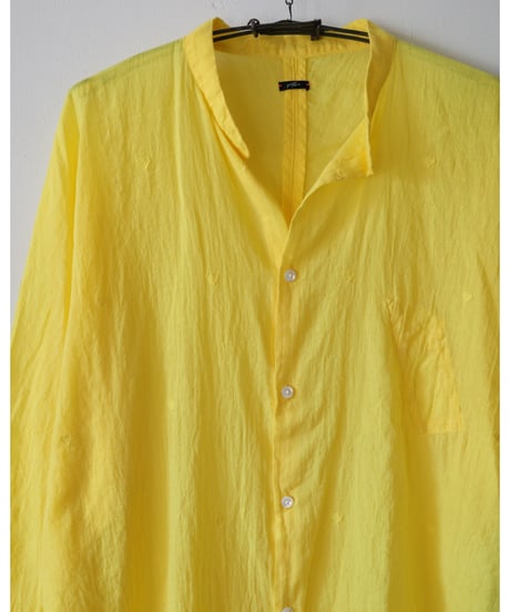 quitan / KAFTAN SHIRT - Jamdani Heart <lemon>