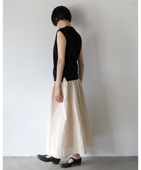 TORICI / アイスノースリーブセーター <black>
