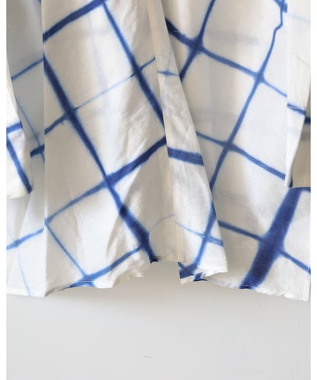 quitan / KAFTAN SHIRT - Itajime Dye <itajime>
