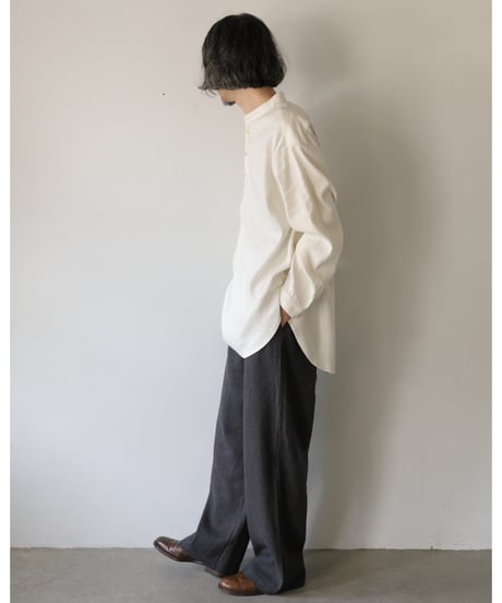 MITTAN / 亜麻苧麻絹ワイド <墨茶>