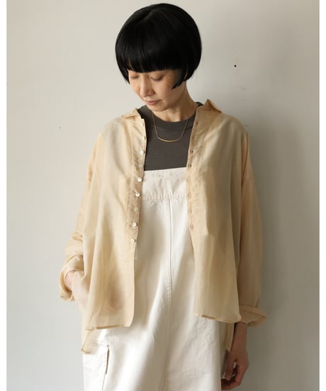 Koton / Si/Coオブロングカラーシャツ <beige>