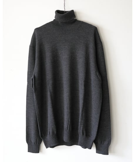 TORICI ミリオンタートルセーター 3号 ブラック TORICI ミリオンタートルセーター 3号 ブラック CATEGORY TORICI | AUTHOR